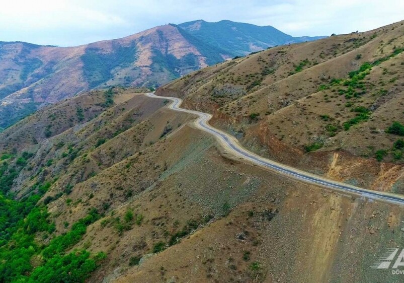 Завершено строительство новой автодороги в объезд Лачина (Фото)