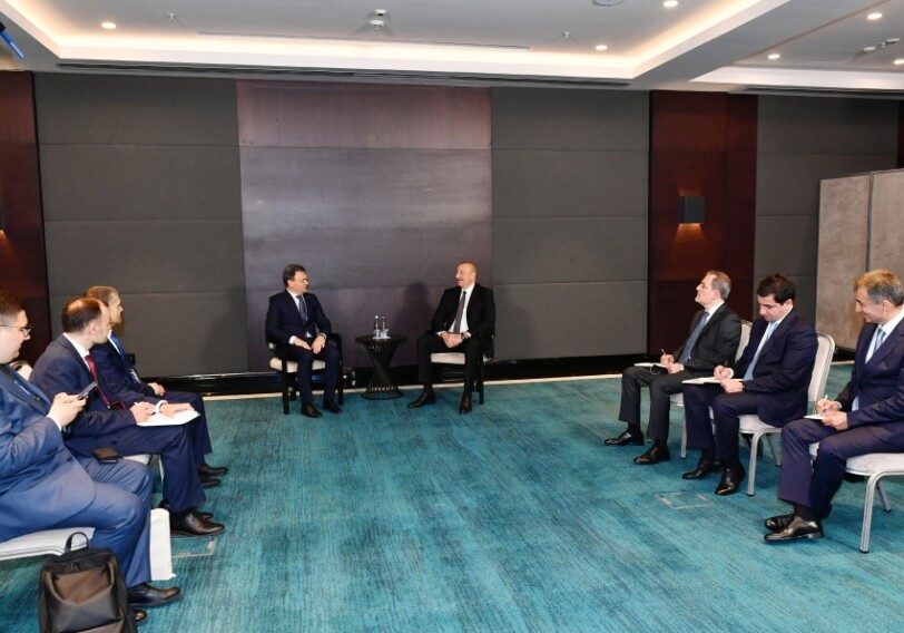 Ильхам Алиев встретился c премьер-министром Молдовы (Фото)