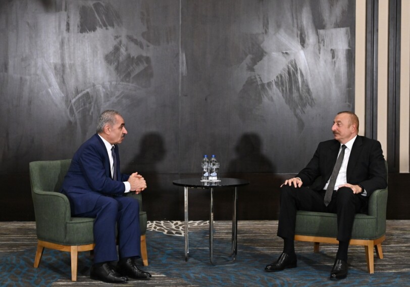 Президент Ильхам Алиев принял в Конье премьер-министра Палестины (Фото-Обновлено)