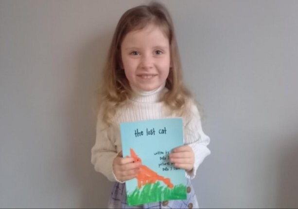 5-летняя девочка стала самой юной писательницей в мире