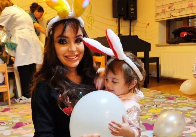 Лейла Алиева посетила детский дом (Фото)