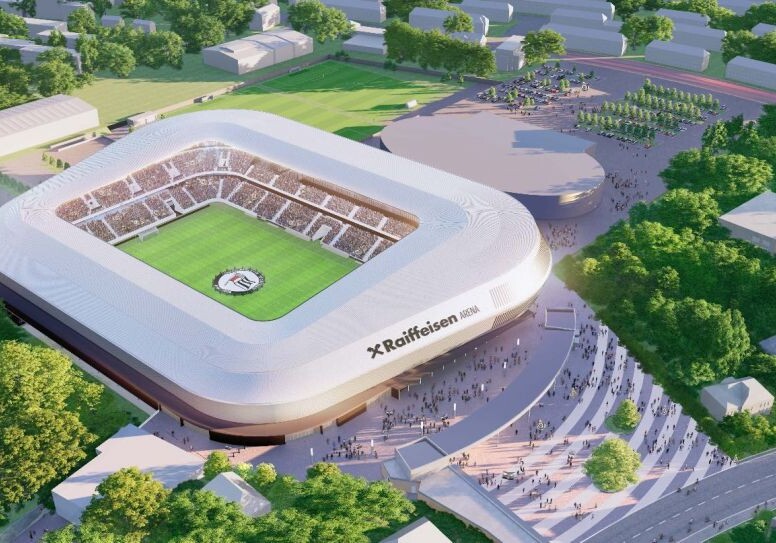 Австрия примет Азербайджан на стадионе, который откроется в 2023 году