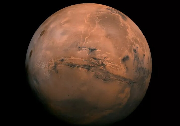 Завтра жители Земли смогут наблюдать затмение Марса Луной
