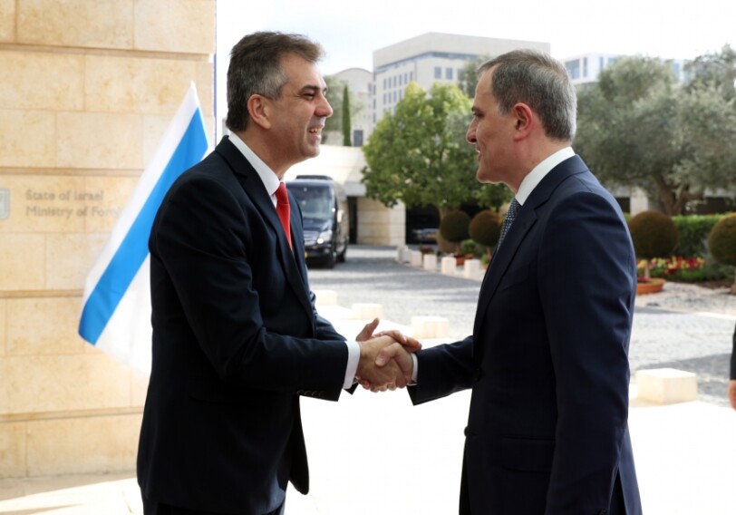 В Иерусалиме проходит встреча глав МИД Азербайджана и Израиля (Фото)