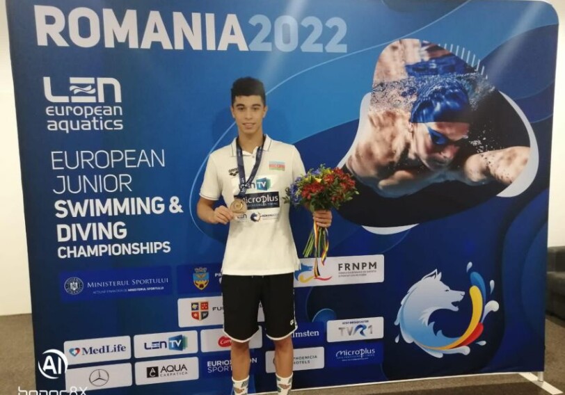 Азербайджанский пловец стал призером чемпионата Европы