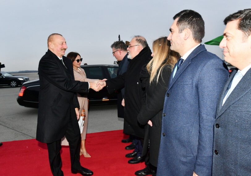 Завершился визит Президента Ильхама Алиева в Венгрию (Фото)