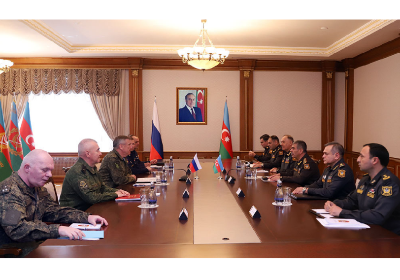 Закир Гасанов встретился с новым командующим российскими миротворцами