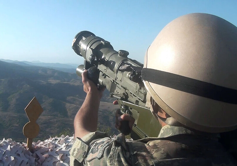 В окрестностях Шуши перехвачен квадракоптер незаконных армянских вооруженных формирований (Фото-Видео)