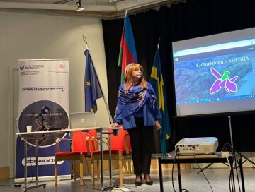 В Швеции состоялась презентация лонгрида «Код культуры – Шуша»