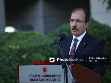 Посол Турции: «Славный трехцветный флаг Азербайджана развевается на вершинах Кавказа» (Видео)