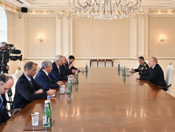 Ильхам Алиев принял министра обороны Израиля (Фото)