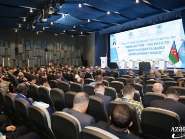 В Агдаме проходит международная конференция по разминированию (Фото)