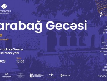Благотворительный концерт «Карабахская ночь» на этот раз состоится в Гяндже