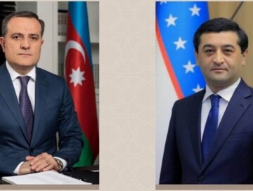 Главы МИД Азербайджана и Узбекистана обсудили вопросы двустороннего партнерства