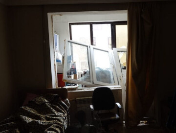 В Баку в жилом доме произошел взрыв: есть пострадавший (Фото)