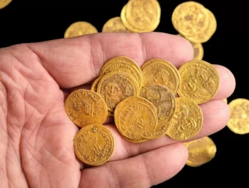 В Израиле нашли клад с византийскими золотыми монетами
