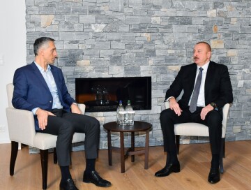 Ильхам Алиев встретился с генеральным исполнительным директором компании Signify