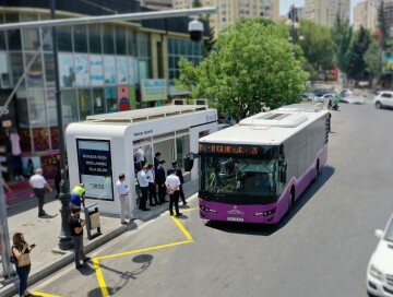 В Баку появятся 100 автобусных остановок с кондиционером (Фото-Подробности)