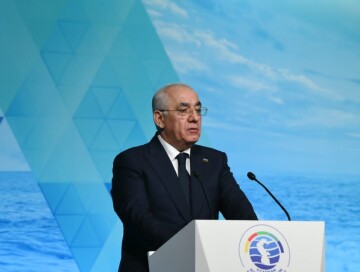 Али Асадов принимает участие во II Каспийском экономическом форуме в Москве (Фото)