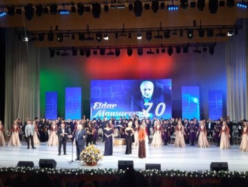 Состоялся концерт, посвященный 70-летнему юбилею композитора Эльдара Мансурова (Фото-Видео)