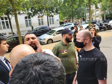 Группа армян совершила нападение на Азербайджанский культурный центр в Париже, есть пострадавшая (Фото)