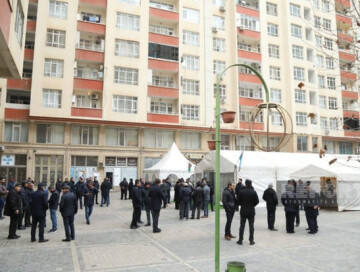 В Баку продолжается траурная церемония по погибшему при теракте в посольстве Азербайджана (Фото)