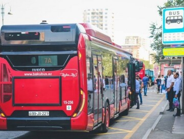 Завтра в Баку изменятся маршруты 6 автобусов