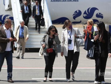 Участники IX Глобального Бакинского форума посетили Международный аэропорт Физули