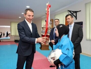 Награждены азербайджанские спортсмены, завоевавшие золото на чемпионате мира по кудо (Фото)