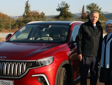 Эрдоган: «Второй серийный экземпляр турецкого электромобиля TOGG будет передан Ильхаму Алиеву»