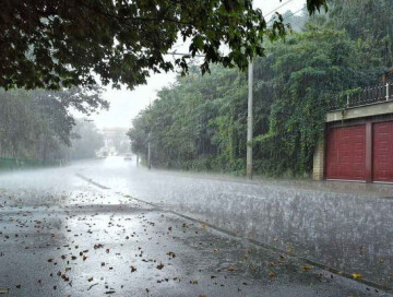 Проливные дожди оставили в Геранбое ряд сел без электричества