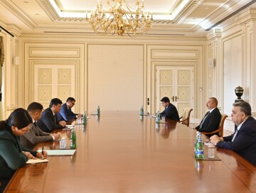 Президент Ильхам Алиев принял зампредседателя Кабмина Кыргызстана (Обновлено)