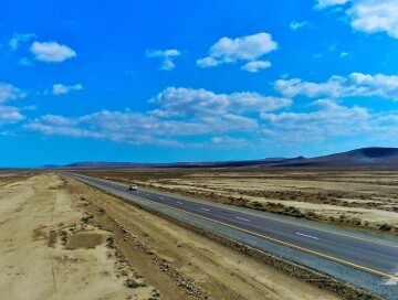 На Абшероне завершено строительство автодороги, ведущей к грязевым вулканам (Фото-Видео)