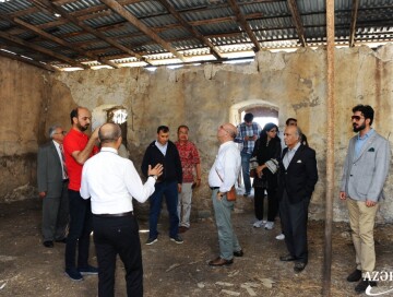 Участники I Форума мозговых центров Азербайджана посетили освобожденные от оккупации территории (Фото)