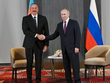 В Самарканде состоялась встреча президентов Азербайджана и России (Фото-Видео-Обновлено)