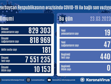 За сутки выявлено 19 случаев – Статистика по COVID в Азербайджане