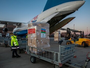 По указанию Мехрибан Алиевой в Турцию отправляется еще один самолет с гуманитарной помощью