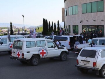 МККК: 16 человек, нуждающихся в медпомощи, эвакуированы в Армению по Лачынской дороге