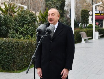 Ильхам Алиев: «Произведения Тофика Кулиева поистине являются большим достоянием Азербайджана»