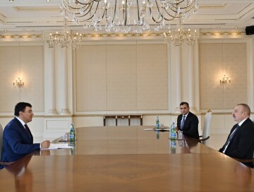 Президент Ильхам Алиев принял заместителя премьер-министра Узбекистана (Фото)