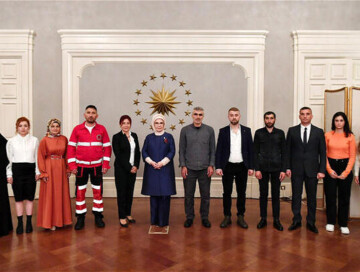 Эмине Эрдоган пригласила Сарвара Баширли на ифтар (Фото)