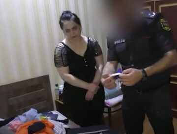 Операция бакинской полиции: задержана наркоторговка (Фото-Видео)