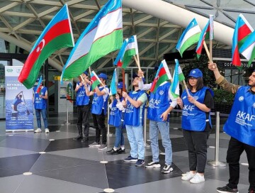 В Баку прибыли участники первого международного соревнования на освобожденных территориях Азербайджана (Фото)