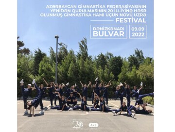 В Баку пройдет фестиваль по дисциплине «Гимнастика для всех»