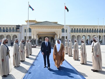 Завершился рабочий визит Президента Азербайджана в ОАЭ