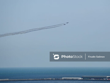 Истребители в небе над Баку (Фото-Видео)