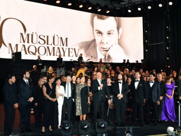 Ильхам Алиев и Мехрибан Алиева приняли участие в вечере памяти Муслима Магомаева (Фото-Видео-Обновлено)