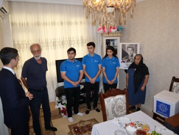 Фонд Гейдара Алиева передал семьям шехидов праздничные подарки (Фото)