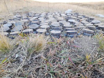 Обезврежены мины, закопанные в Кяльбаджаре и Дашкесане (Фото)