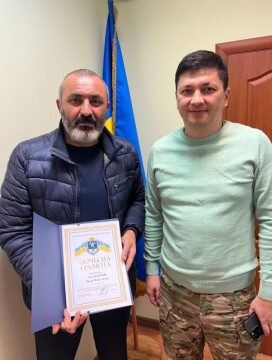 Проживающий в Украине азербайджанец награжден за гуманитарную помощь